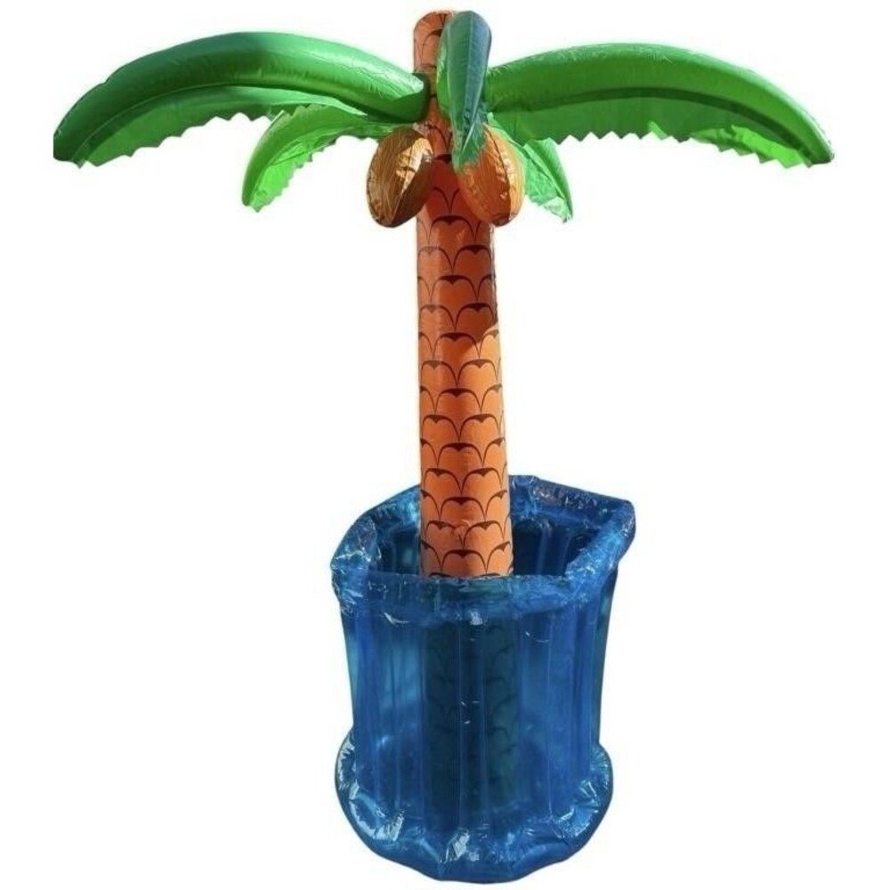 63'' Inflatable Palm Tree Cooler Summer Swimming Party Decor Floating Drink READ - Picture 8 of 10